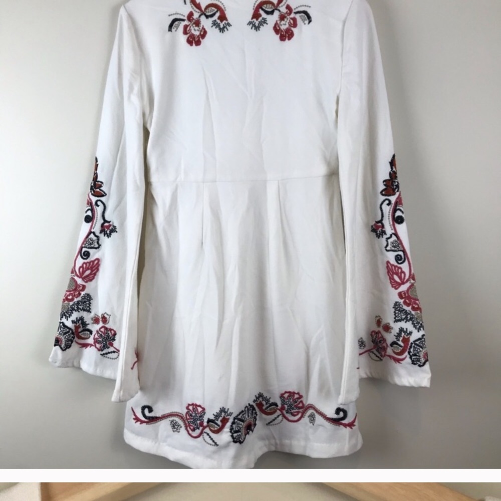 Free People | Holiday Folk Mini Dress - Picture 3 of 4